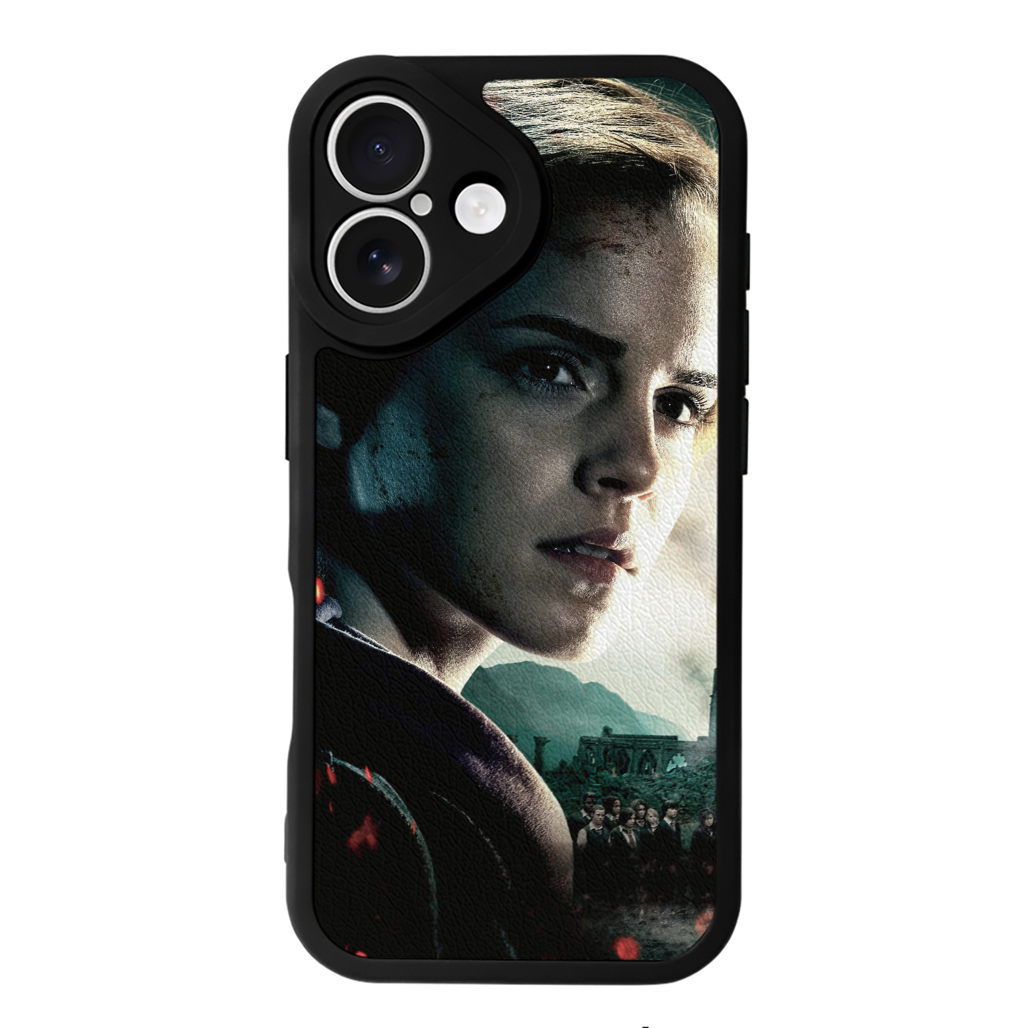 （画像用） Harry Potter ハリー・ポッターシリーズ 【iPhone 16シリーズ対応】シリコンスマホケース（レザー調） 材質：シリコン